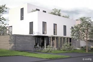 asdfg - Architekten - DAP - Doppelhaus am Phoenix See Dortmund Architektenmesse