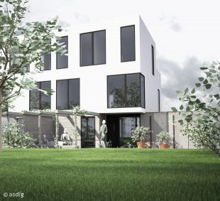 asdfg - Architekten - DAP - Doppelhaus am Phoenix See Dortmund Architektenmesse