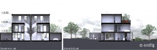 asdfg - Architekten - DAP - Doppelhaus am Phoenix See Dortmund Architektenmesse