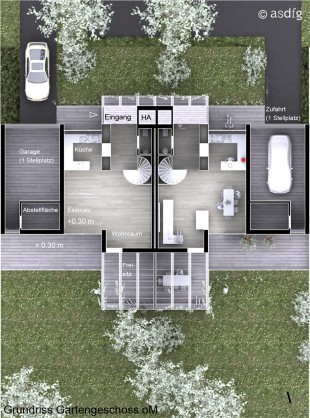 asdfg - Architekten - DAP - Doppelhaus am Phoenix See Dortmund Architektenmesse