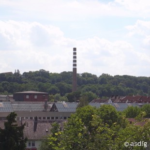 asdfg 1.Preis sky-stack OSI Ort.Schafft.Ideen Wettbewerb Kassel Schornstein Landmark Installation