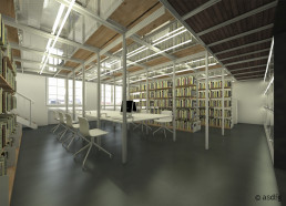 asdfg - Architekten - BHH - Bibliothek HFBK Hamburg, Hochschule für bildende Künste