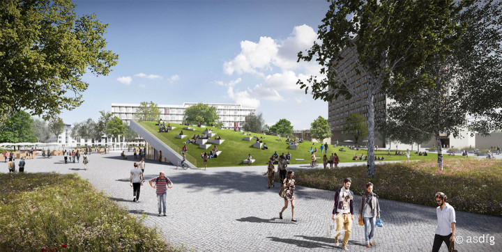 asdfg - Architekten - VMP - Van Melle Park Universität Hamburg